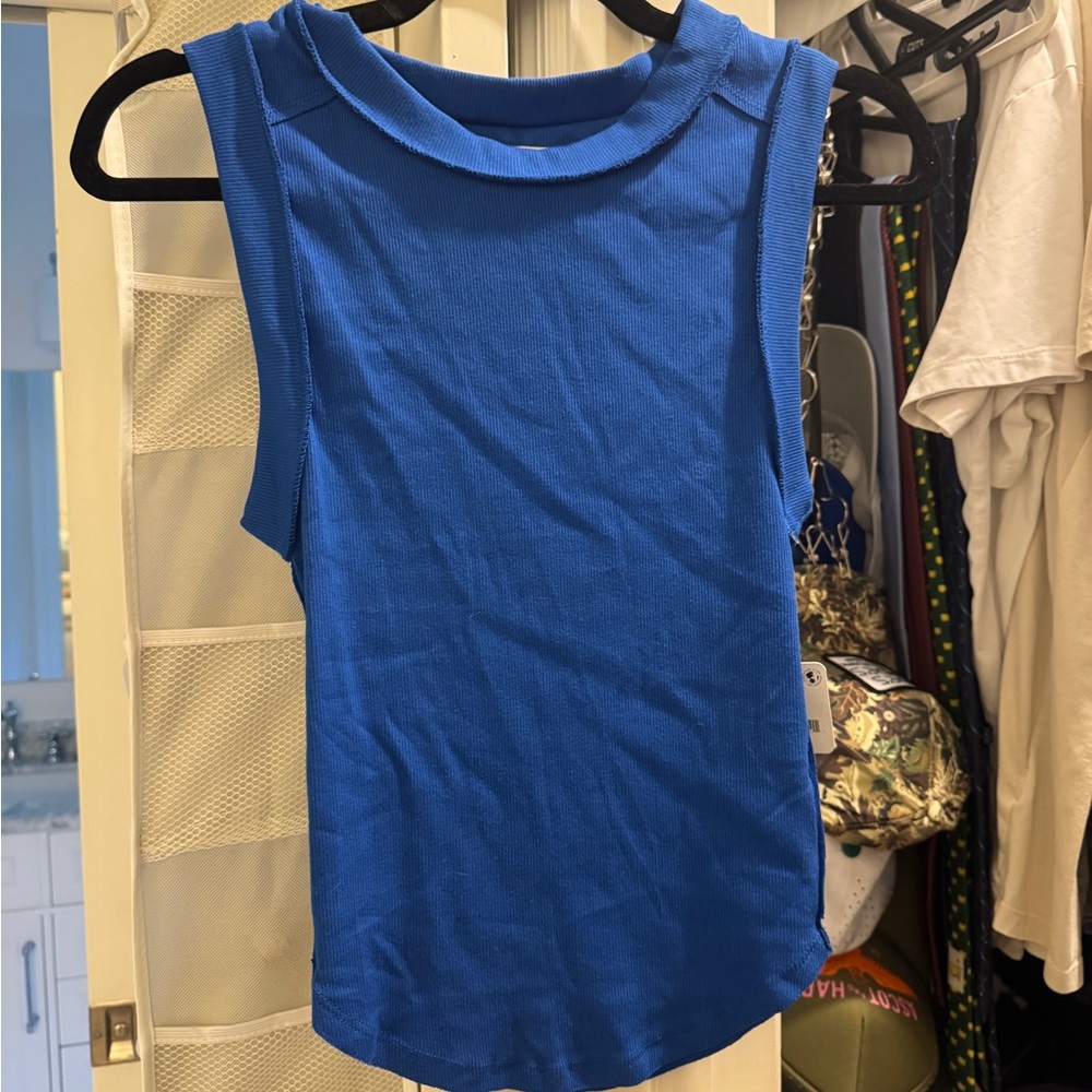 Indigo Vibrant Blue Tank Top